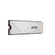 Твердотельный накопитель/ ADATA SSD GAMMIX S60 BLADE, 2048GB, M.2(22x80mm), NVMe, PCIe 4.0 x4, 3D NAND, R/W 5000/4200MB/s, IOPs -/-, TBW 450, DWPD 0.12, with HeatSink (5 лет)