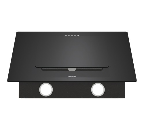 Вытяжка GORENJE/ Вытяжка GORENJE, наклонная, 60 см, отвод/рециркуляция, 3 скорости, периметральная система всасывания P.A.S., LED освещение, электронное управление, обратный клапан, энергоэффективность В, уровень шума до 65 дБ, цвет черный