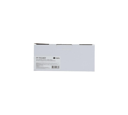 Тонер-картридж F+ imaging, желтый, 11 000 страниц, для Kyocera моделей Ecosys P6235cdn/M6235cidn (аналог TK-5280Y /1T02TWANL0), FP-TK5280Y (Вскрытая упаковка)