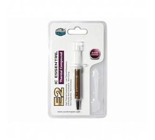 Термопаста Cooler Master IC-Essential E2, 3.4g tube Grey Термопаста Cooler Master IC-Essential E2, 3.4g tube Grey