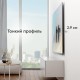 ONKRON кронштейн для телевизора 43"-85" фиксированный, чёрный FM6