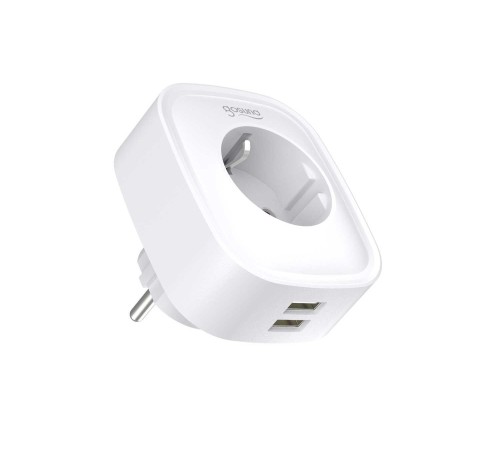 Умная розетка Gosund Smart plug 2 USB outlet, total 2.1A, белая (Мятая упаковка) Умная розетка Gosund Smart plug 2 USB outlet, total 2.1A, белая (Мятая упаковка)
