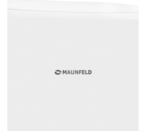 Холодильник MAUNFELD/ Компактный отдельностоящий холодильник, однодверный, Габариты (ШхГхВ), мм:  474x447x831 , объем 85 л, энергоэффективность A+, ручная разморозка, механическое управление, стандартный компрессор, R600A, цвет белый