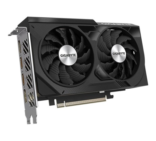 Видеокарта/ VGA GIGABYTE NVIDIA GeForce RTX 4060 WINDFORCE OC 8G 8GB, GDDR6/128-bit, PCIe 4.0, 2xHDMI 2.1, 2xDP, 2.1-slot