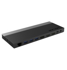 Док-станция Docking Station WAVLINK USB-C GEN2 4K Universal /100W PowerDelivery Include 20V/6.5A Power Adapter/ 4xUSB3.0/1xUSB C/1xDP 4K 60HZ/2xHDMI 4K 60HZ/1xGigabit LAN/1xAudio In/Out/1xSD/Micro SD CardReader
