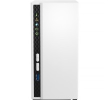 Сетевое хранилище без дисков/ SMB QNAP TS-233 NAS 2 HDD trays. ARM 4-core Cortex-A55 2.0GHz, ram 2 GB (max), 1x1GbE, 2xUSB 2.0 port,1xUSB 3.2 Gen 1