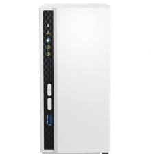 Сетевое хранилище без дисков/ SMB QNAP TS-233 NAS 2 HDD trays. ARM 4-core Cortex-A55 2.0GHz, ram 2 GB (max), 1x1GbE, 2xUSB 2.0 port,1xUSB 3.2 Gen 1