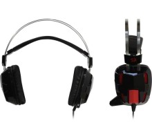 Redragon Игровая гарнитура Lagopasmutus 2 красный + черный, кабель 2 м