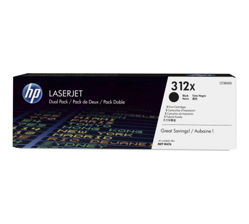 Тонер-картридж/ HP 312X High Yield Black Toner Cartridge Тонер-картридж/ HP 312X High Yield Black Toner Cartridge