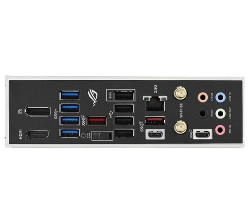 Материнская плата ASUS ROG STRIX B650E-F GAMING WIFI, AM5, B650, 4*DDR5, 4*SATA, 3*M.2, 6*USB 3.2, 4*USB 2.0, Type-C, 2*PCIx16, 2*PCIx1, DP+HDMI, ATX; 90MB1BQ0-M0EAY0