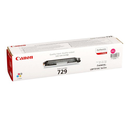 Тонер-картридж/ CLBP CARTRIDGE 729 M EUR Тонер-картридж/ CLBP CARTRIDGE 729 M EUR