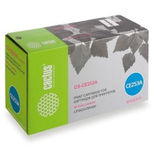 -/ Картридж лазерный Cactus CS-CE253A CE253A пурпурный (7000стр.) для HP CLJ CP3525/ CM3530