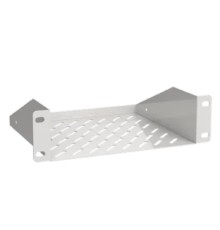 Конс. полка 1U глуб. 200мм для шкафа 10" LINEA WS серая