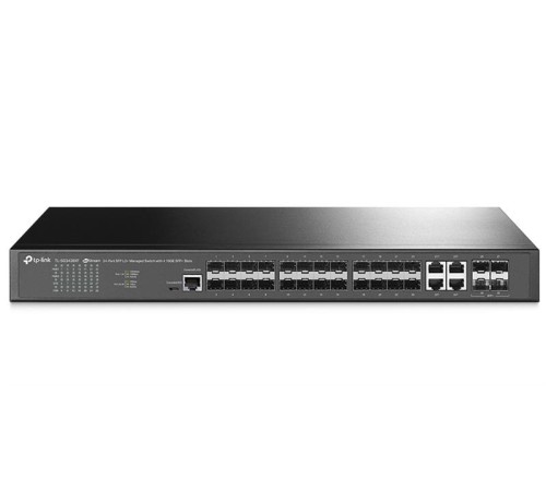 коммутатор TP-Link SG3428XF, JetStream™ 24-Port SFP L2+ Managed Switch with 4 10GE SFP+ Slots