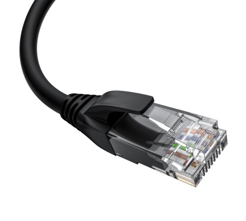 GCR Патч-корд прямой 7.5m UTP кат.5e, черный, верхний угол, литой, ethernet high speed, RJ45, T568B GCR Патч-корд прямой 7.5m UTP кат.5e, черный, верхний угол, литой, ethernet high speed, RJ45, T568B