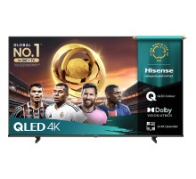 Телевизор ЖК 65'' Hisense/ 65", QLED, Ultra HD, Smart TV (ОС VIDAA U9), Wi-Fi, DVB-T2/T/C/S2/S, 2х10W, CI+(1.4), 3хHDMI, 2хUSB, Works with Alexa, Alexa Built-in, VIDAA Voice, Yandex, Black, 2025