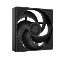 Вентилятор для корпуса ID-COOLING AS-120-K 120x120x25мм (60шт./кор, PWM, резиновые углы, черный, 300-2000об/мин, супертихий) BOX