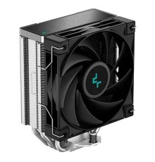Кулер для процессора DEEPCOOL AK400 LGA1700/1200/115X/AM5/AM4 (18шт/кор, TDP 220W, PWM, Fan 120mm, 4 тепл. Трубки, черный) RET (R-AK400-BKNNMN-G-1)