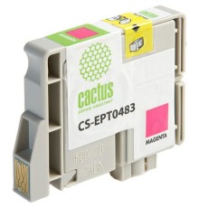 -/ Картридж струйный Cactus CS-EPT0483 T0483 пурпурный (14.4мл) для Epson Stylus Photo R200/R220/R300/R