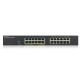 Коммутатор Smart L2 коммутатор PoE+ Zyxel GS1900-24EP, rack 19", 24xGE (12xPoE+), бюджет PoE 130 Вт