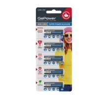 Батарейка AAA/ Батарейка GoPower LR03 AAA BL5 Alkaline 1.5V (5/50/600) (5 шт.)