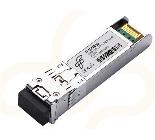 Трансивер FiberTrade модуль SFP28 , 25Гбит/с, 850нм, MMF, 100м, прошивка Huawei (аналог 02313URP, SFP-25G-SR) Трансивер FiberTrade модуль SFP28 , 25Гбит/с, 850нм, MMF, 100м, прошивка Huawei (аналог 02313URP, SFP-25G-SR)