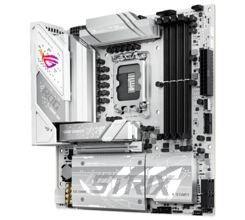 Материнская плата ASUS ROG STRIX B860-G GAMING WIFI, LGA1851, B860, 4*DDR5, 4*SATA, 4*M.2, 4*USB 3.2, 4*USB 2.0, Type-C, 2*PCIx16, DP+HDMI, ATX; 90MB1JF0-M0EAY0