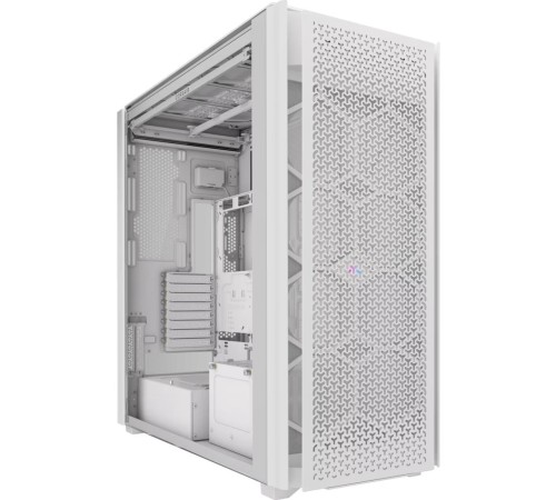 Корпус без блока питания/ Case Corsair iCUE LINK 9000D Airflow, Full-Tower, TG, no fan, 4xUSB-A 3.2, 2xUSB 3.2 Type-C, SSI-EEB, E-ATX, ATX, mATX, mITX White