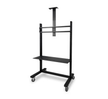 Стойка напольная, мобильная NextMobi ECO 55-75 для устройств с диагональю до 75 дюймов с возможностью регулировки высоты. VESA 400x400, 600x400, 800x600; max нагрузка - 60 кг.Тыльная и нижняя полки в состав не входят./ Мобильная стойка NextMobi ECO 55-75