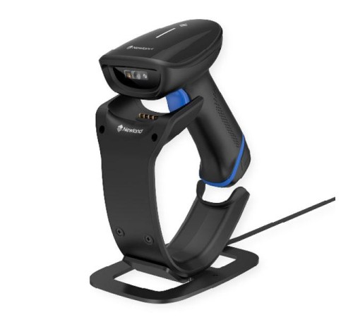Сканер штрих-кодов/ HR2000 2D CMOS Wireless Bluetooth Handheld Reader with Stand/Docking Station and integrated USB-A cable Сканер штрих-кодов/ HR2000 2D CMOS Wireless Bluetooth Handheld Reader with Stand/Docking Station and integrated USB-A cable