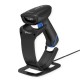 Сканер штрих-кодов/ HR2000 2D CMOS Wireless Bluetooth Handheld Reader with Stand/Docking Station and integrated USB-A cable
