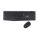 Комплект (клавиатура+мышь)/ HIPER HOK-161 (Wired USB Keyboard+fingerprint, Wired USB Mouse)
