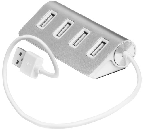 Greenconnect USB 2.0 Разветвитель GCR-UH224S на 4 порта 0,2m , silver Greenconnect USB 2.0 Разветвитель GCR-UH224S на 4 порта 0,2m , silver