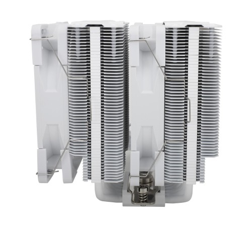 Кулер для процессора/ CPU Cooler Thermalright Peerless Assassin 120 White (4-pin PWM, 157mm, Ni/Cu, 6x6mm, 2x120mm, 66.17CFM, 25.6dBA, 1550RPM, S: 2011, -3, 2066, 1200, 1700, 1851, 115x, AM4, AM5, white) Кулер для процессора/ CPU Cooler Thermalright Peerless Assassin 120 White (4-pin PWM, 157mm, Ni/Cu, 6x6mm, 2x120mm, 66.17CFM, 25.6dBA, 1550RPM, S: 2011, -3, 2066, 1200, 1700, 1851, 115x, AM4, AM5, white)