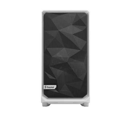 Корпус ПК без блока питания/ Case Fractal Design Meshify 2 TG Clear Tint, Midi-Tower, 3x140mm, 2xUSB-A 3.2 + 1xUSB 3.2 Type-C E-ATX, ATX, mATX, mITX White