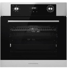 Встраиваемый духовой шкаф KUPPERSBERG/ Встраиваемый духовой шкаф KUPPERSBERG, High-Tech, объем 70 л, 13 режимов, электронное управление (утапливаемые переключатели, аналоговый дисплей), телескопические направляющие на одном уровне, максимальная температур