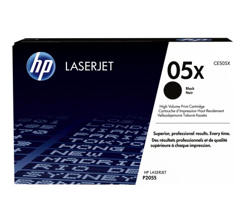 Тонер-картридж/ HP LaserJet CE505X Black Print Cartridge Тонер-картридж/ HP LaserJet CE505X Black Print Cartridge