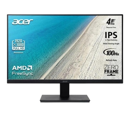Монитор/ ACER V227QE3biv 21,5'', ZeroFrame, Black, 16:9, IPS, 1920x1080, 4ms, 250cd, 100Hz, 1xVGA + 1xHDMI(1.4), sync: FreeSync Монитор/ ACER V227QE3biv 21,5'', ZeroFrame, Black, 16:9, IPS, 1920x1080, 4ms, 250cd, 100Hz, 1xVGA + 1xHDMI(1.4), sync: FreeSync