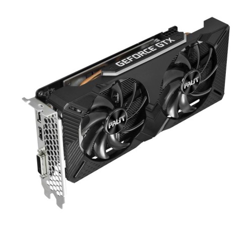 Видеокарта Palit GTX1660Ti DUAL 6GB GDDR6 192bit DVI HDMI DP (Вскрытая упаковка) Видеокарта Palit GTX1660Ti DUAL 6GB GDDR6 192bit DVI HDMI DP (Вскрытая упаковка)