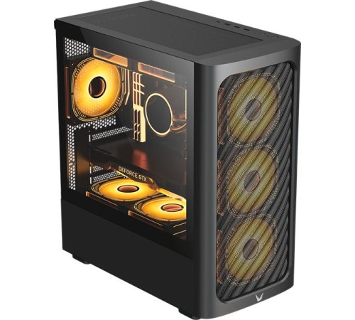 корпус Formula V Line Air Mesh G3 Black, MATX, USB3.0*1, USB2.0*2, REAR 1x120mm