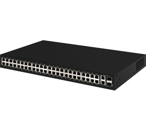 PoE коммутатор Fast Ethernet/ PoE коммутатор Fast Ethernet на 48 x RJ45 + 2 x GE Combo uplink портов. Порты: 48 x FE (10/100 Base-T) с поддержкой PoE (IEEE 802.3af/at), 2 x GE Combo Uplink (RJ45 + SFP). Соответствует стандартам PoE IEEE 802.3af/at. Авто PoE коммутатор Fast Ethernet/ PoE коммутатор Fast Ethernet на 48 x RJ45 + 2 x GE Combo uplink портов. Порты: 48 x FE (10/100 Base-T) с поддержкой PoE (IEEE 802.3af/at), 2 x GE Combo Uplink (RJ45 + SFP). Соответствует стандартам PoE IEEE 802.3af/at. Авто