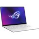 Ноутбук/ ASUS ROG Zephyrus G16 GU605MU-QR109 16"(2560x1600 OLED 240Hz)/Intel Core Ultra 7 155H(1.4Ghz)/16384Mb/512PCISSDGb/noDVD/Ext:nVidia GeForce RTX4050(6144Mb)/Cam/BT/WiFi/90WHr/war 1y/1.85kg/Platinum White/DOS + чехол