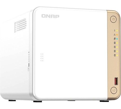 Сетевое хранилище без дисков/ channel QNAP TS-462-4G NAS 4 HDD trays, 2 x M.2 NVMe PCIe Gen 3 x1, 2-core Intel Celeron N4505 2.9 GHz, 4 GB RAM (4GB max), 1x2.5 Gigabit Ethernet , Slot PCIe Gen 3 x2, 2 USB 3.2 Gen 2 (10Gbps) Port, 2xUSB USB 2.0 port, 1xHD Сетевое хранилище без дисков/ channel QNAP TS-462-4G NAS 4 HDD trays, 2 x M.2 NVMe PCIe Gen 3 x1, 2-core Intel Celeron N4505 2.9 GHz, 4 GB RAM (4GB max), 1x2.5 Gigabit Ethernet , Slot PCIe Gen 3 x2, 2 USB 3.2 Gen 2 (10Gbps) Port, 2xUSB USB 2.0 port, 1xHD