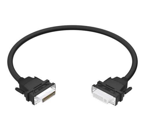 GCR Удлинитель 0.5m DVI-D, черный, DVI/DVI, 25M/25F, FullHD, 28 AWG, GCR-54719 GCR Удлинитель 0.5m DVI-D, черный, DVI/DVI, 25M/25F, FullHD, 28 AWG, GCR-54719