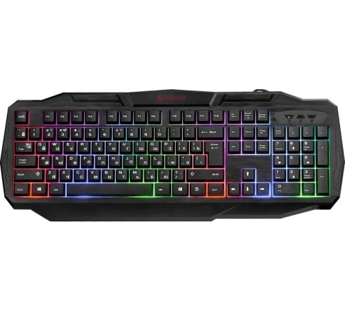 Проводная клавиатура Defender 45330 Ultra HB-330L RU,подсветка