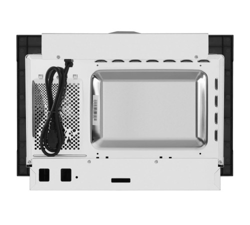 Встраиваемая микроволновая печь MAUNFELD MBMO.20.1PGB/ 60 см, 595x343,5x388 мм, механическое управление, 20 л, 1250 Вт, черный цвет, фурнитура черная