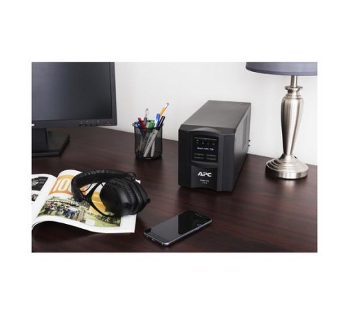 Источник бесперебойного питания APC Smart-UPS 750VA/500W, Line-Interactive, LCD, Out: 220-240V 6xC13, SmartSlot, USB, HS User Replaceable Bat, Black, 1 year warranty (замена SMT750I) Источник бесперебойного питания APC Smart-UPS 750VA/500W, Line-Interactive, LCD, Out: 220-240V 6xC13, SmartSlot, USB, HS User Replaceable Bat, Black, 1 year warranty (замена SMT750I)