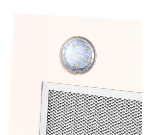 ВЫТЯЖКА MAUNFELD CRCROSBY SINGL 60 BEIGE/ Полновстраиваемая, 60см, 850 м3, кнопочное управление, LED, площадь кухни до 30м2, опция: угольный фильтр CF140C-2шт, бежевый