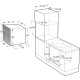 Встраиваемые электрические духовки GORENJE/ BOX6737E01BG, Духовой шкаф 60 см, Полезный объем: 77 л, Механическое управление, Сенсорный программатор IconLed, Стандартный шарнир дверцы, Многоуровневое приготовление, Решетка, Съемные направляющие, Дверца Com