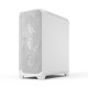 Корпус ПК без блока питания/ Case Fractal Design Meshify 3 TG Clear Tint, Midi-Tower, 3x140mm, 2xUSB-A 3.2 + 1xUSB 3.2 Type-C E-ATX, ATX, mATX, mITX, White